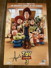 Andrew Stanton ‘Toy Story 3’ Movie Writer Signed 12x18 Photo Beckett Three