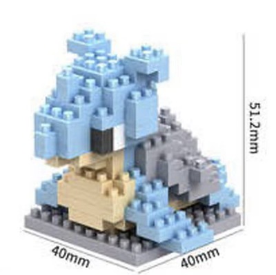 Pokemon LBOYU Micro Brick Bauset LAPRAS Mini Figur Bausteine mit Anleitung & OVP