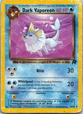 Dunkles Aquana 45/82 | Team Rocket | Englisch | Pokémon TCG