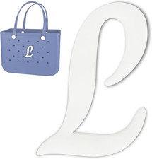 Letter Charms for Bog Bag,Decorative Alphabet Bogg Bag Accessories Lettering