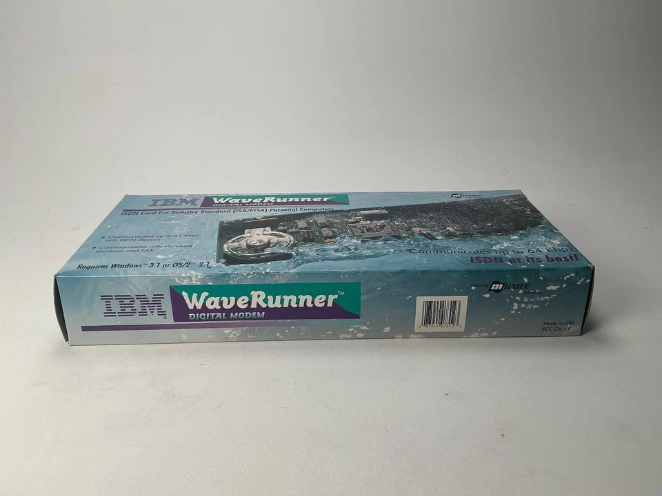 IBM WaveRunner Digital Modem ISDN Card 73G1393 New Sealed - Image 3 of 4