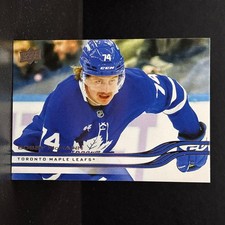 2025-26 Upper Deck Series 1 Base #162 Bobby McMann - Toronto Maple Leafs