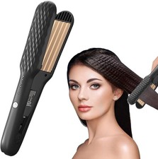 Hair Crimpers for Women, 4 Heat Settings, Rapid Heating Volumizing Crimping Too