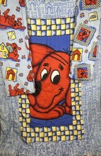 Vintage Y2K Clifford The Big Red Dog Twin Kids Comforter Blanket Set READ 
