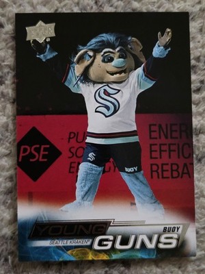 2022-23 Upper Deck UD Young Guns YG Buoy Rookie Card RC #499 Kraken