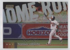 2020 Topps Stadium Club Chrome Gold Refractor 23/50 Hanser Alberto #305 0k2i