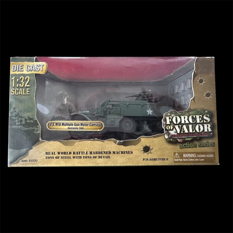 Forces of Valor 91003 US M16 Multiple Gun Motor Carriage Normandy 1944 1:32