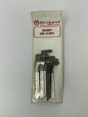 #ad #ad Vintage ROCKWELL 24154 Bayonet Saw Jigsaw Blades 10 Pack Wood Scroll 10 Tpi $21.95