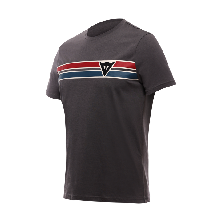 Dainese Vintedge T-Shirt Black/Red/White/Blue Sports Urban Casual Men's Top L