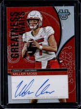 2025 Bowman Best University Miller Moss Greatness Awaits Auto #GA-MM Cardinals