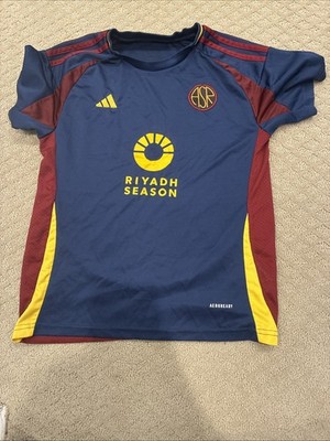 Roma Soccer Jersey Official Great Condition No Name Size Youth Large