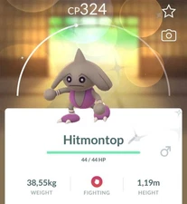 ✨ Shiny Hitmontop ✨  -  PTC - 80k stardust - Description