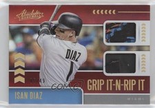 2020 Panini Absolute Grip It-N-Rip It Spectrum Red 5/49 Isan Diaz #GNR-ID 0c6