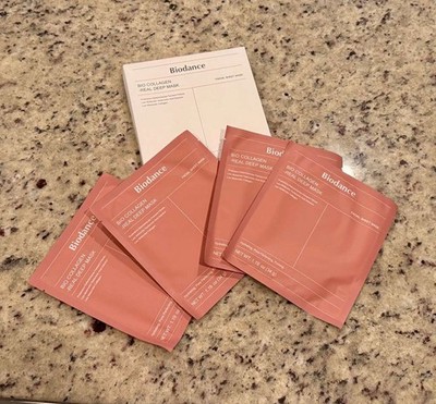 BIODANCE Collagen Deep Hydration Facial Mask 8 Sheets, New