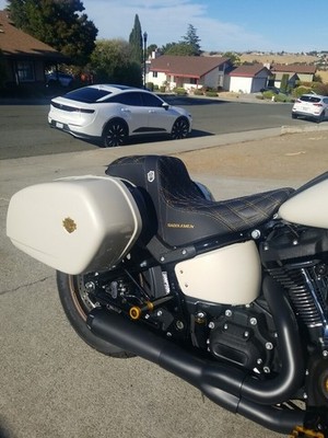 Saddlemen SDC Pro Series Gold Lattice Seat fits 2018-2026 Harley