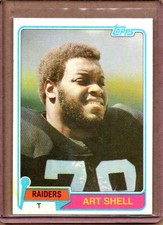 1981 TOPPS ART SHELL   #43 (NM-NM/MT )