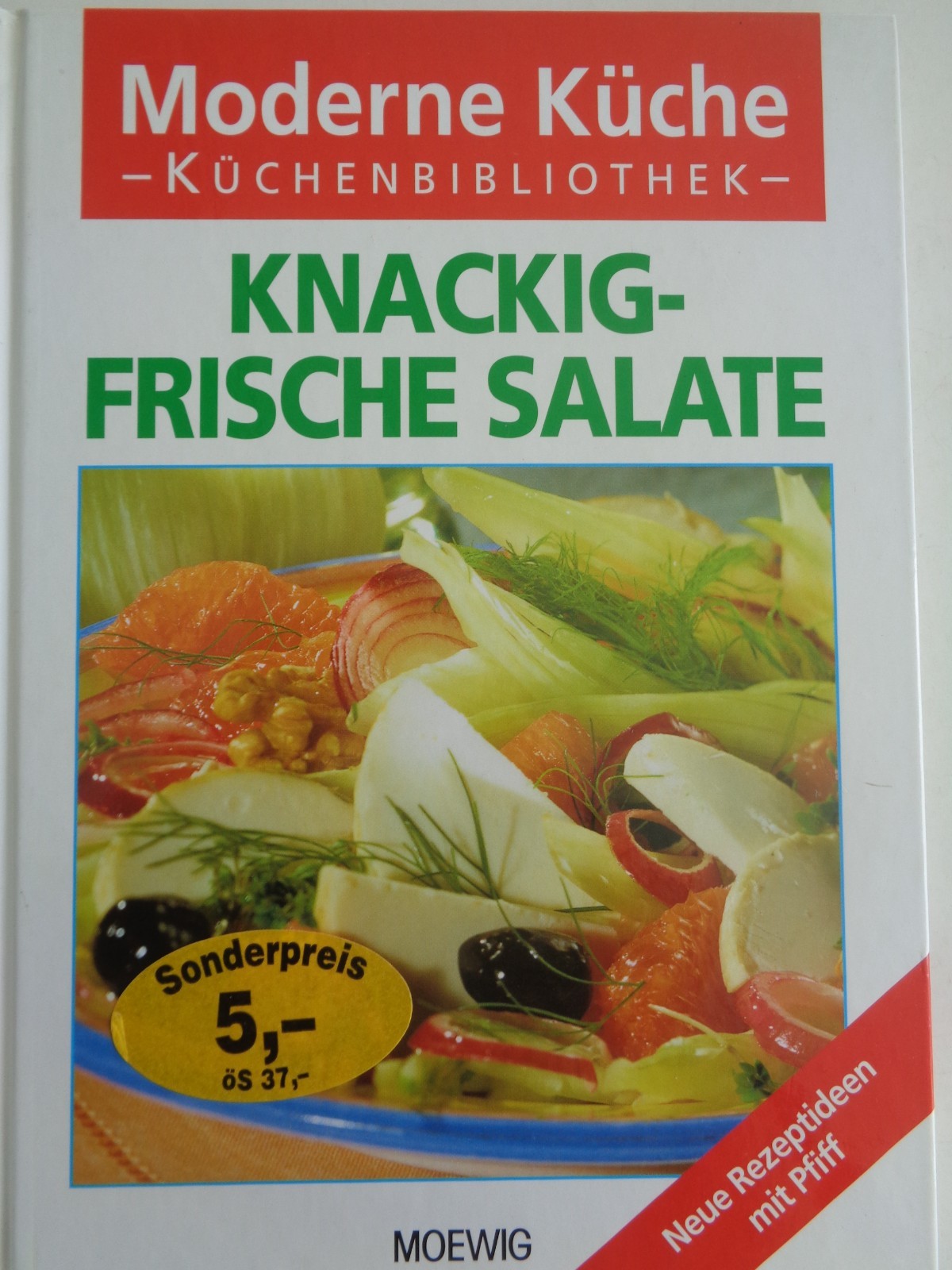 Moderne Küche Knackig frische Salate Rezepte Gemüse Geflügel Hering Eier Nudel