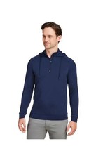 Swannies Vandyke Half Zip Hoodie Size L Men's /XL Womens , Navy