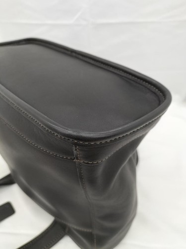 Coach Tote Black Leather Satchel Handbag 9303 F/S - Picture 13 of 24