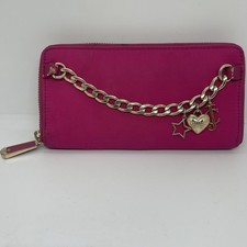 Vintage Juicy Couture Pink And Gold Wallet