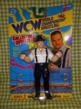 Vintage 1994 WCW Big Bubba Rogers Series 3 Collectible Wrestler on card