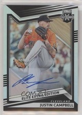 2022 Panini Elite Extra Edition Signatures Justin Campbell #37 Auto v9t