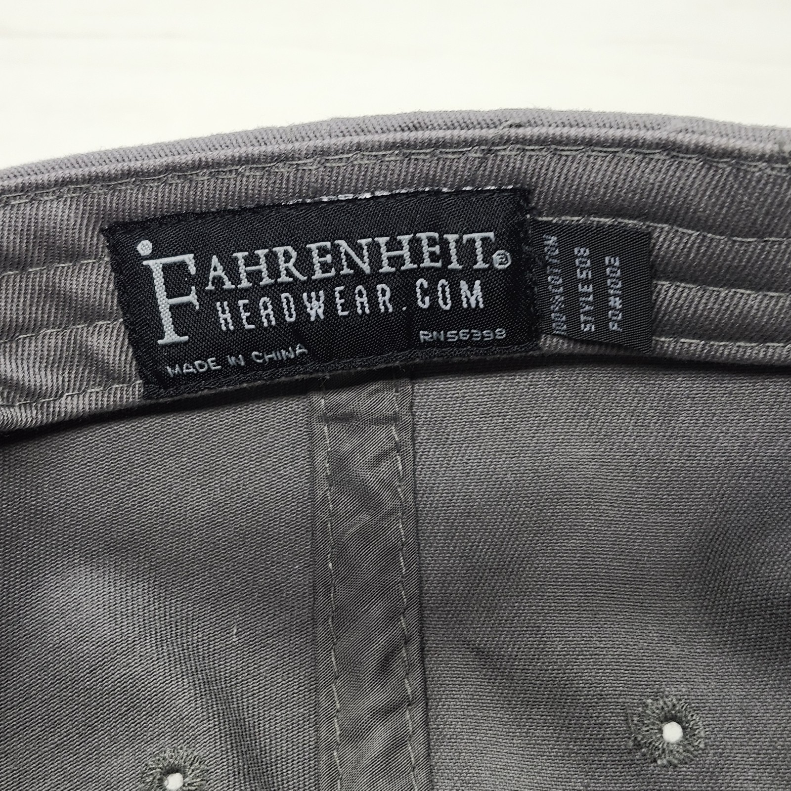 Smithsonian Institution Hat Cap Gray Embroidered … - image 7