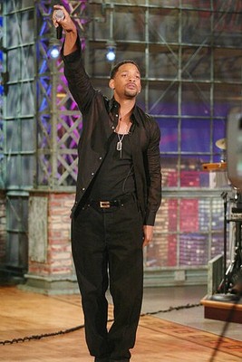 Will Smith Tonight Show with Jay Leno NBC Studios in Burbank Ca Th- Old Photo 14