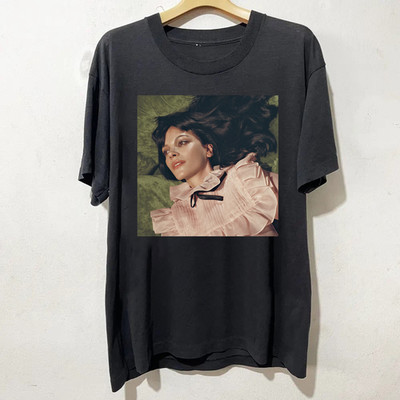 Lily Allen Albums  Black Cotton Shirt Full size S-5XL Unisex L102