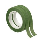 2pcs Floral Tape 1/2" x 30 Yard Flower Wrap Adhesive Tape, Olive