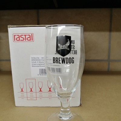 Brewdog 6x Glas 0,25 l Gastro