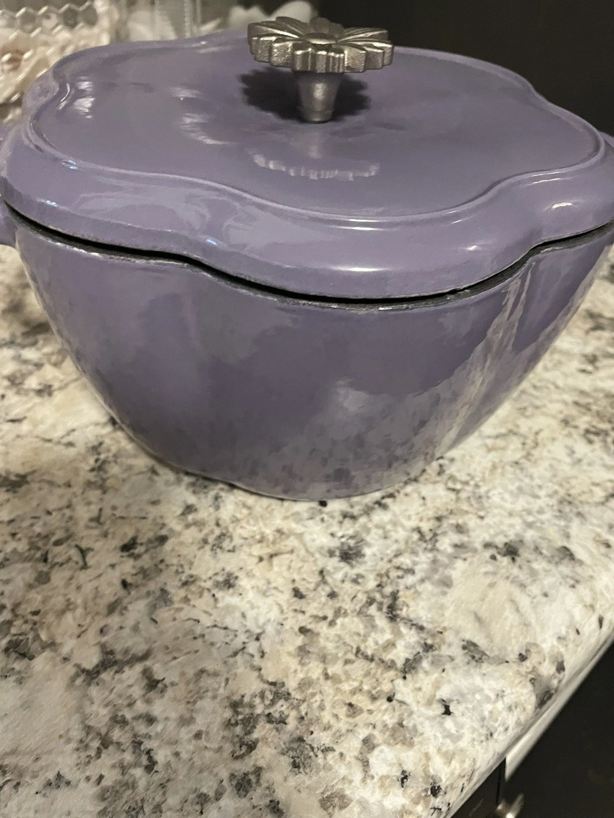 8½" The Pioneer Woman Enameled Cast Iron Dutch Oven Purple
