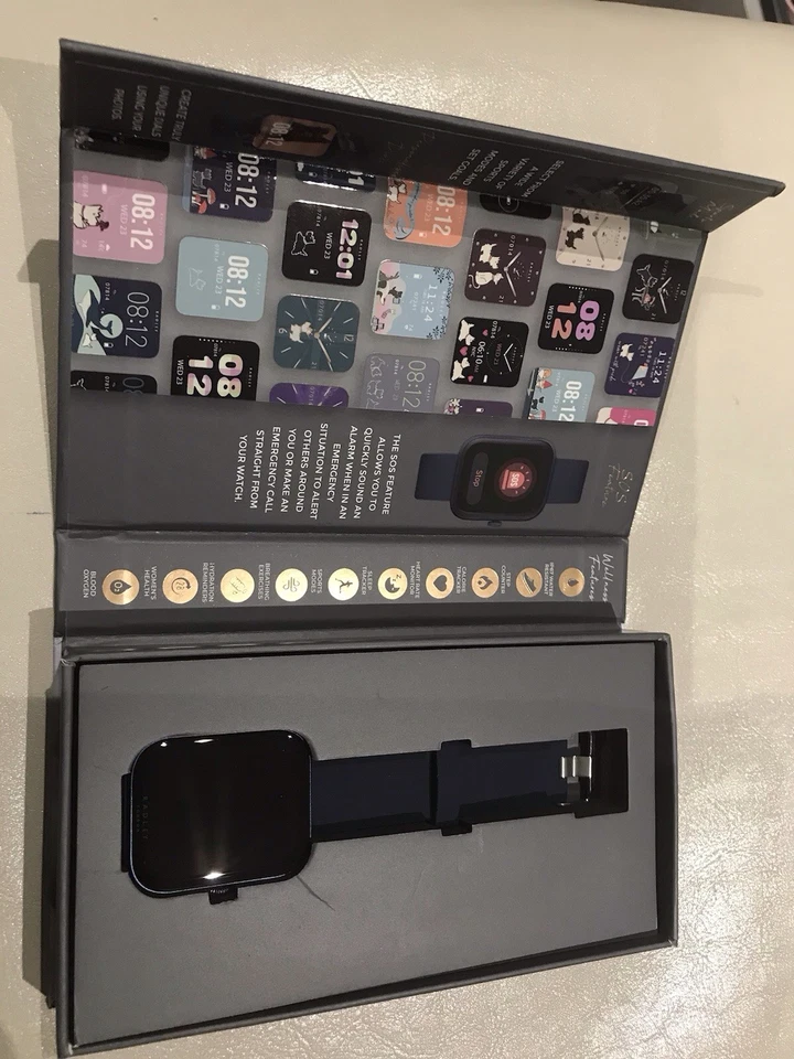 RADLEY S32 Blue Silicone Strap,Pink Case - Image 2 of 4