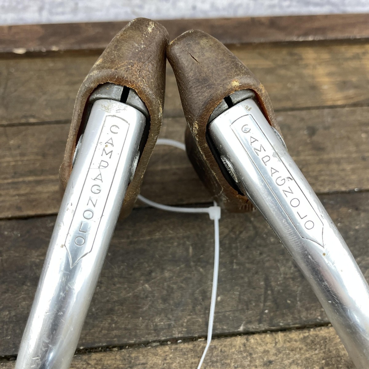 Vintage Campagnolo Record Brake Levers Non-Aero Road Bike Pair Gum