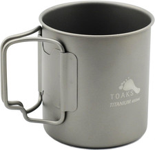 450ml Titanium Cup - 0.5mm Thickness Version