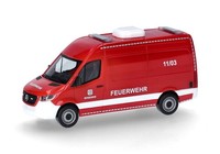 Herpa H0 Military MB Sprinter 18 Kasten Hochdach BW Feuerwehr 1:87 700887