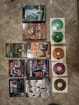 Lot of 15 Her Interactive Nancy Drew PC games