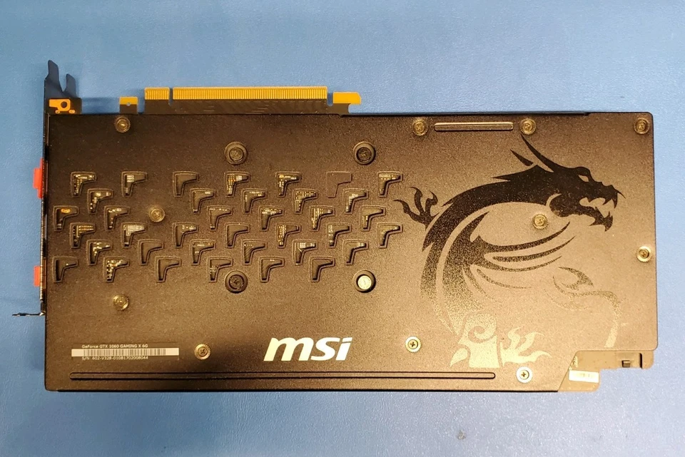 MSI NVIDIA GeForce GTX 1060 Gaming x 6GB Graphics Card GDDR5 - Image 3 of 4