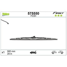 Valeo Scheibenwischer vorne rechts 8200769217 7711172853 | 686298