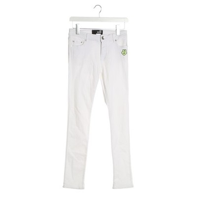 Love Moschino Hose S Weiß Neon Sehr gut