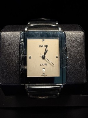 Rado Jubilé Quartz Watch High-Tech Tungstain Ref. # 160.0282.3 - Functional