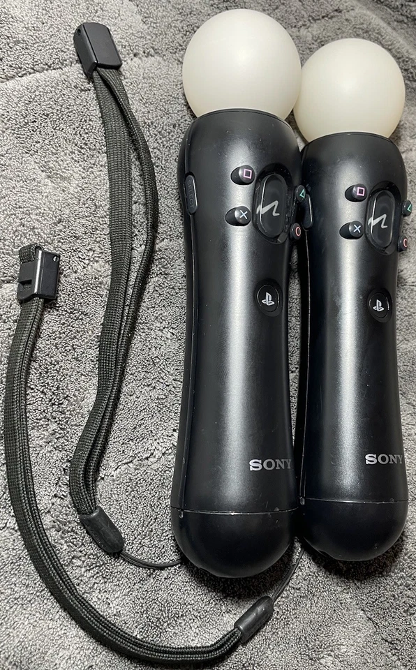 Sony Playstation Motion Controller 2 Pack CECH-ZCM1U PS3 PS4 PSVR VR Set - Image 2 of 4