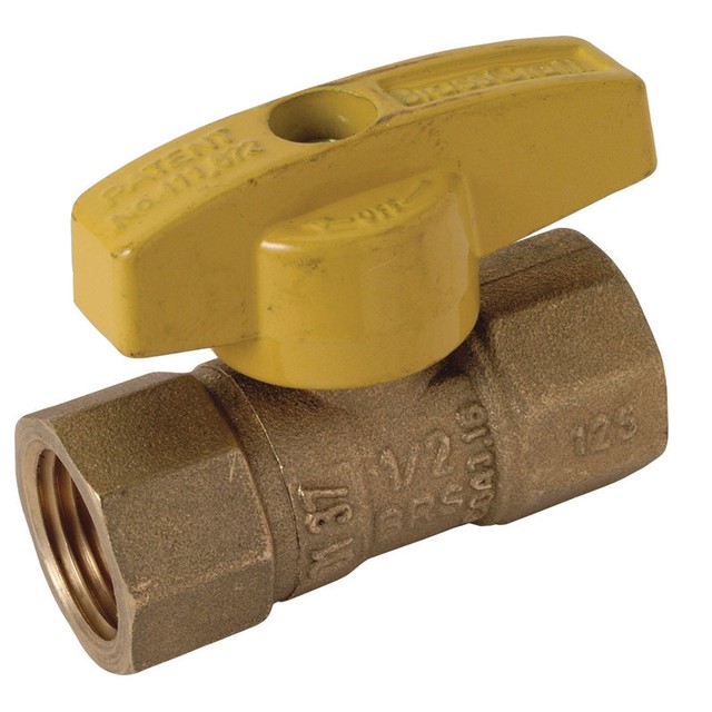 BrassCraft Gas Ball Valve 1/2 in. FIP x 1/2 in. Dia. FIP Brass Ball eBay