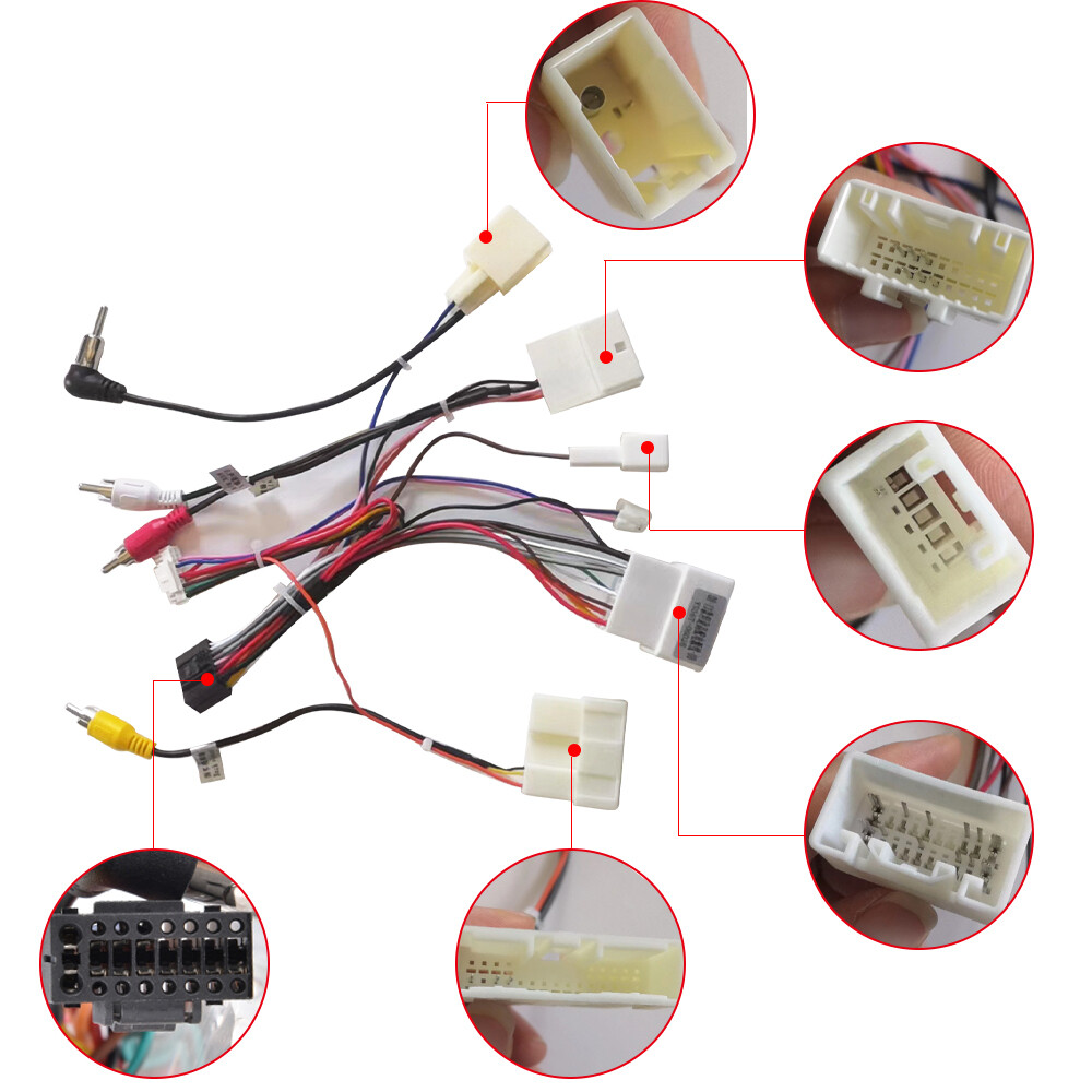 For Toyota Tundra 07-13 Sequoia 08-19 Android 13 Car Radio Stereo GPS Navi + Cam