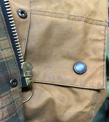 GENUINE BARBOUR A10 INTERNATIONAL MOTORCYCLE JACKET WAX SUPER EX