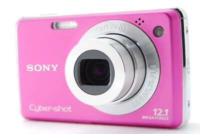TOP MINT in Box 】 Sony Cyber shot DSC-W220 Digital Camera Pink