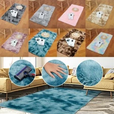 Super Soft Shaggy Rugs Fluffy Carpets For Non-Slip Shag Bedside Rug Many Sizes