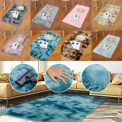 YJ_SUPERMALL Super Soft Shaggy Rugs Fluffy Carpets For Non-Slip Shag Bedside Rug Many Sizes