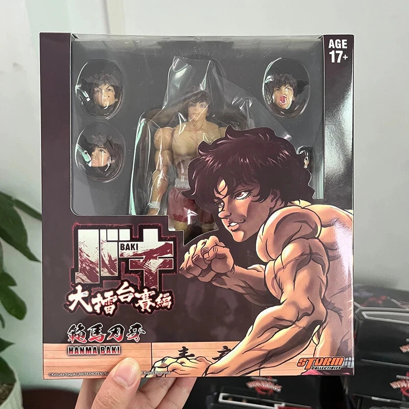 Anime BAKI Hanma Baki Action Figure Model Storm Toys Gift with free shipping. - Image 2 of 4