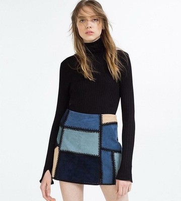 suede skirt quilt